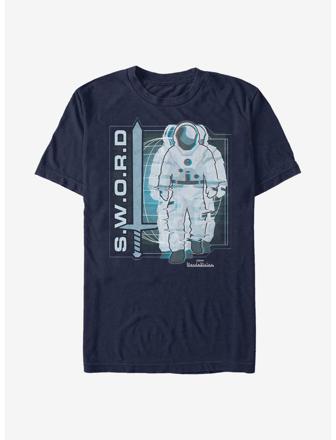 Extra Soft Marvel WandaVision S.W.O.R.D Suit T-Shirt