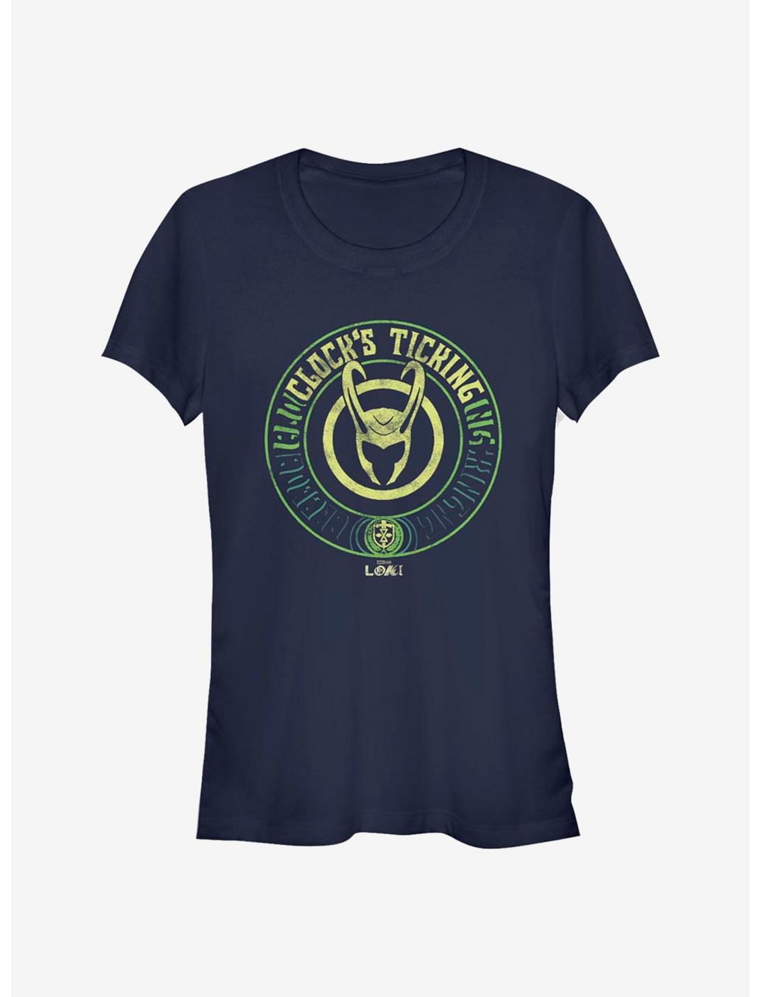 Marvel Loki Clock's Ticking Girls T-Shirt