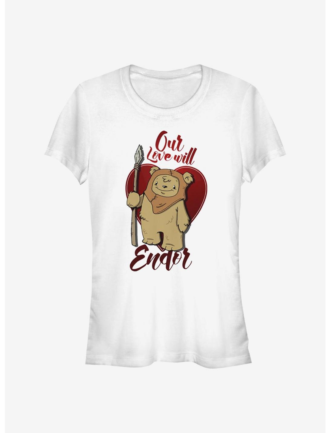Star Wars Love Will Endor Girls T-Shirt