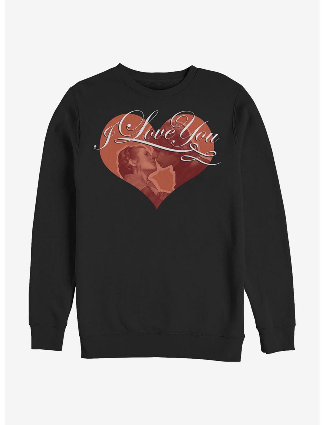 Sweat-shirt ras du cou Star Wars Je t'aime