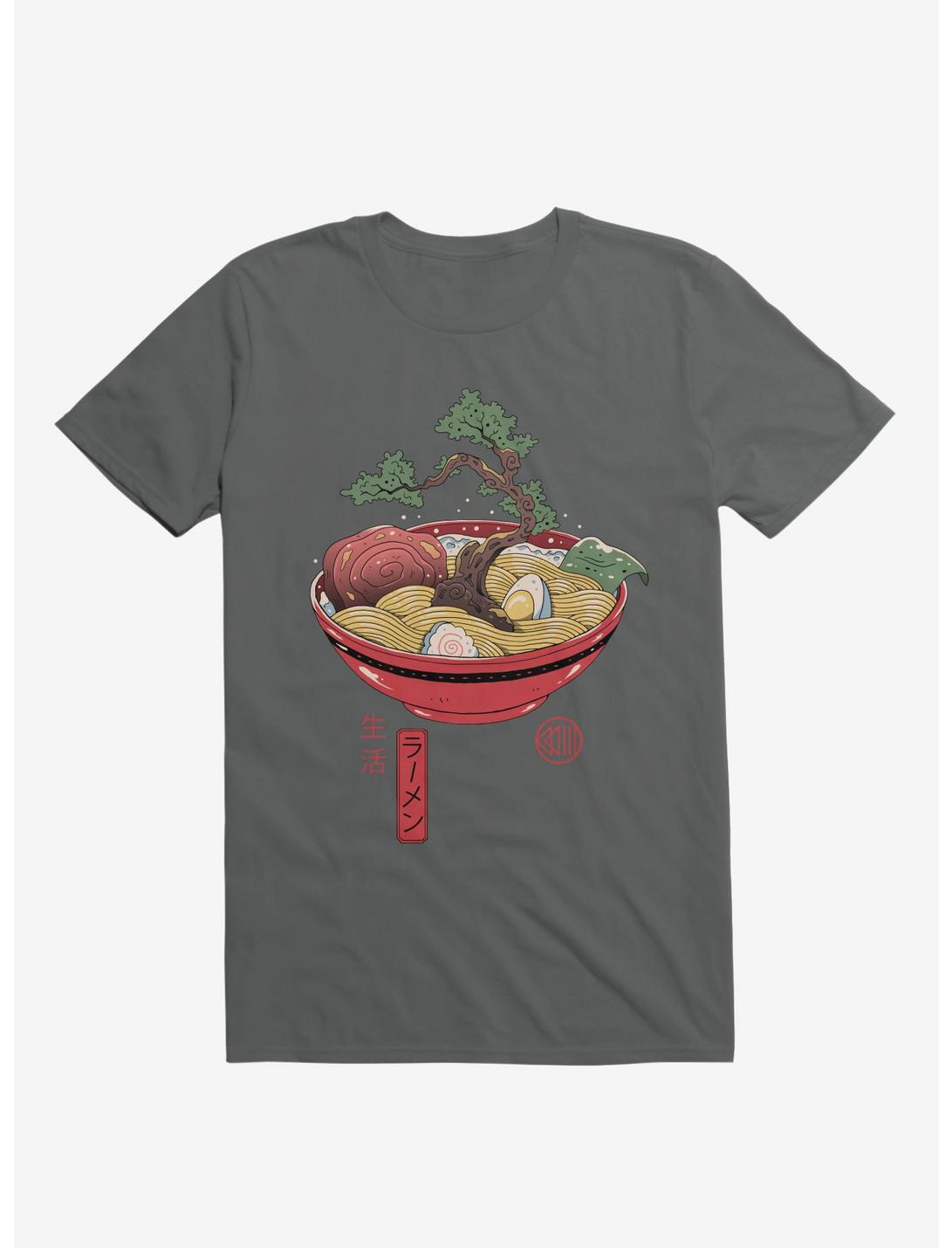 Bonsai Ramen Charcoal Grey T-Shirt