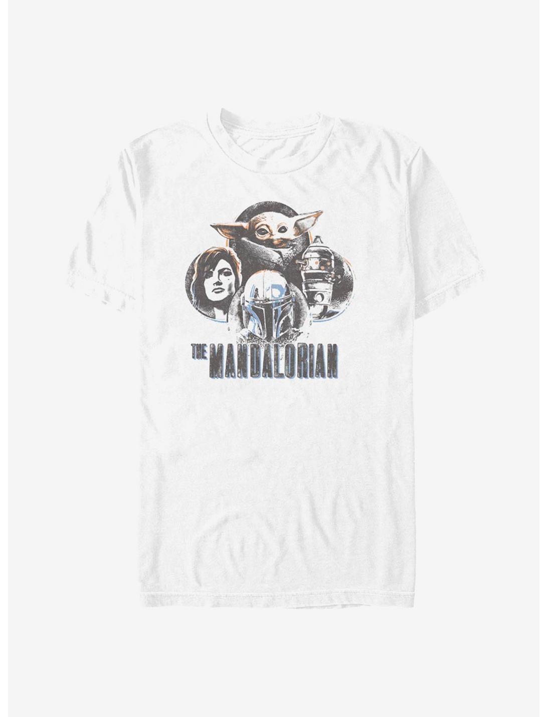 Star Wars The Mandalorian Mando Circles T-Shirt