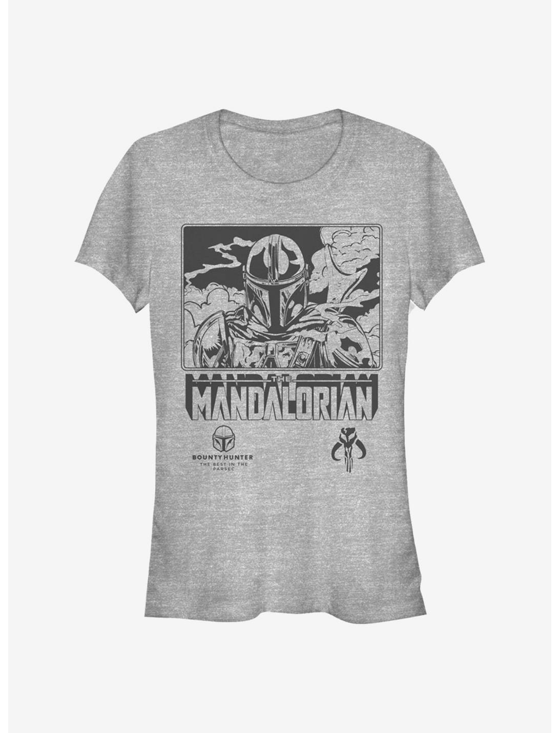 T-shirt Fille Star Wars The Mandalorian La Meilleure Chasseuse de Primes