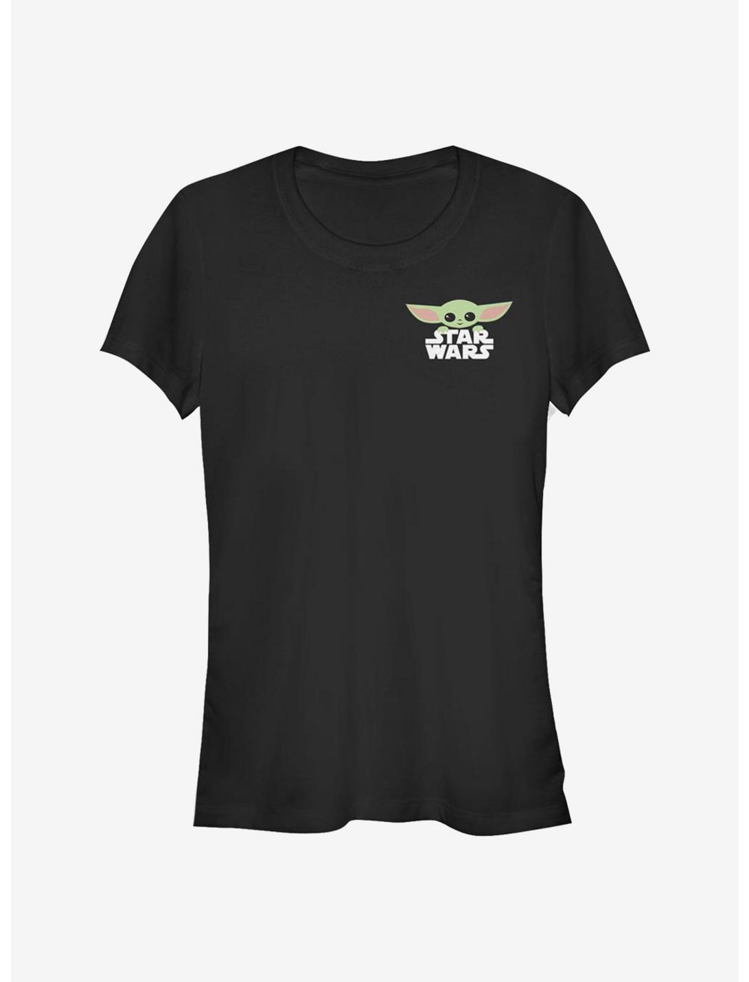 Star Wars The Mandalorian The Child Bold Badge Girls T-Shirt