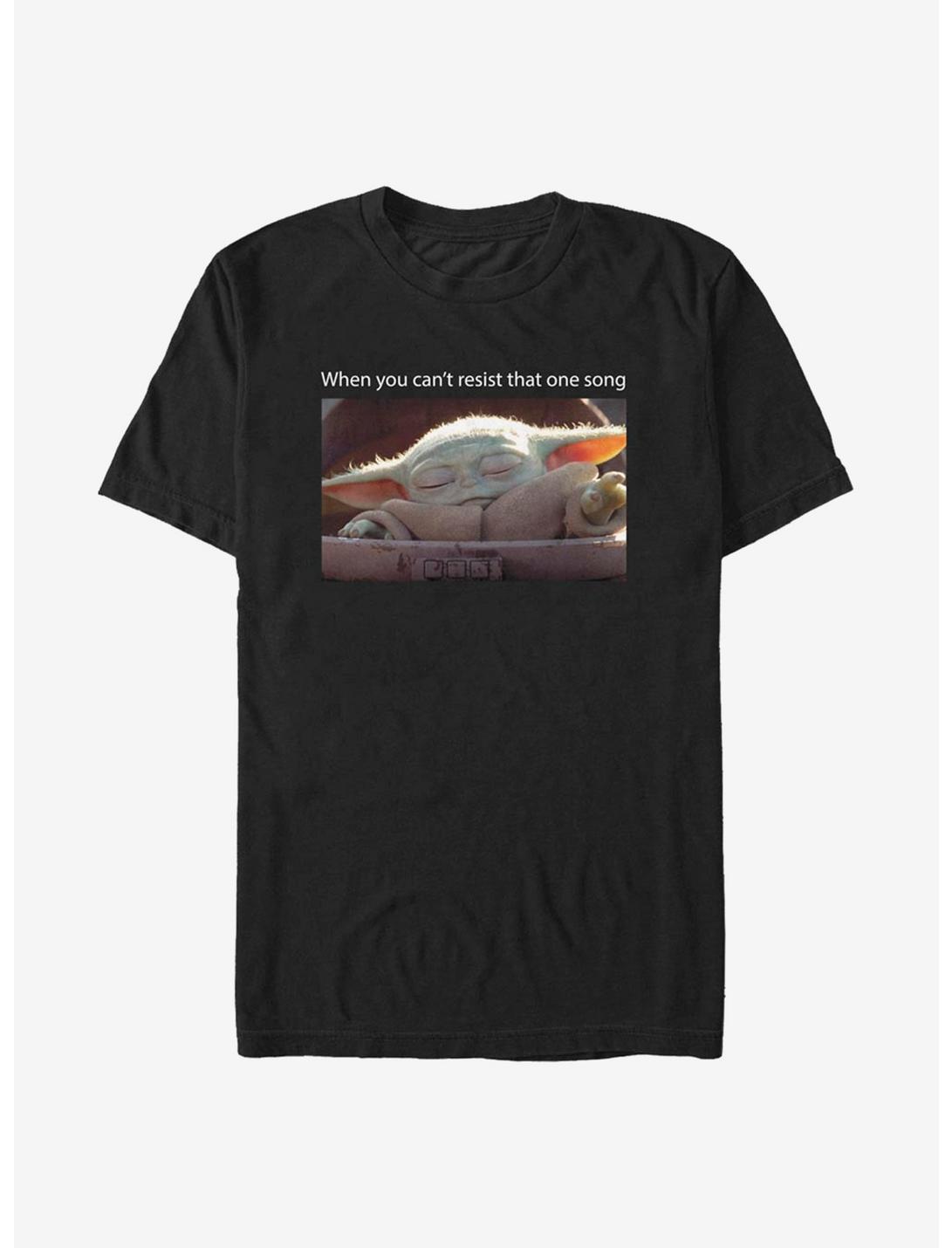 Star Wars The Mandalorian The Child Can't Resist Meme T-Shirt