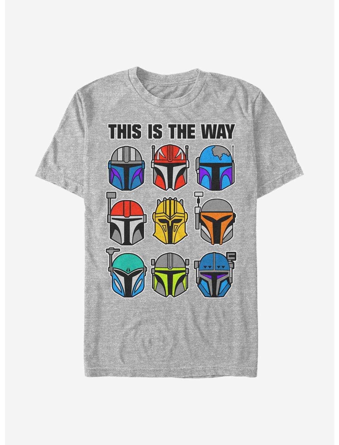 T-Shirt Star Wars The Mandalorian Casques Abondants