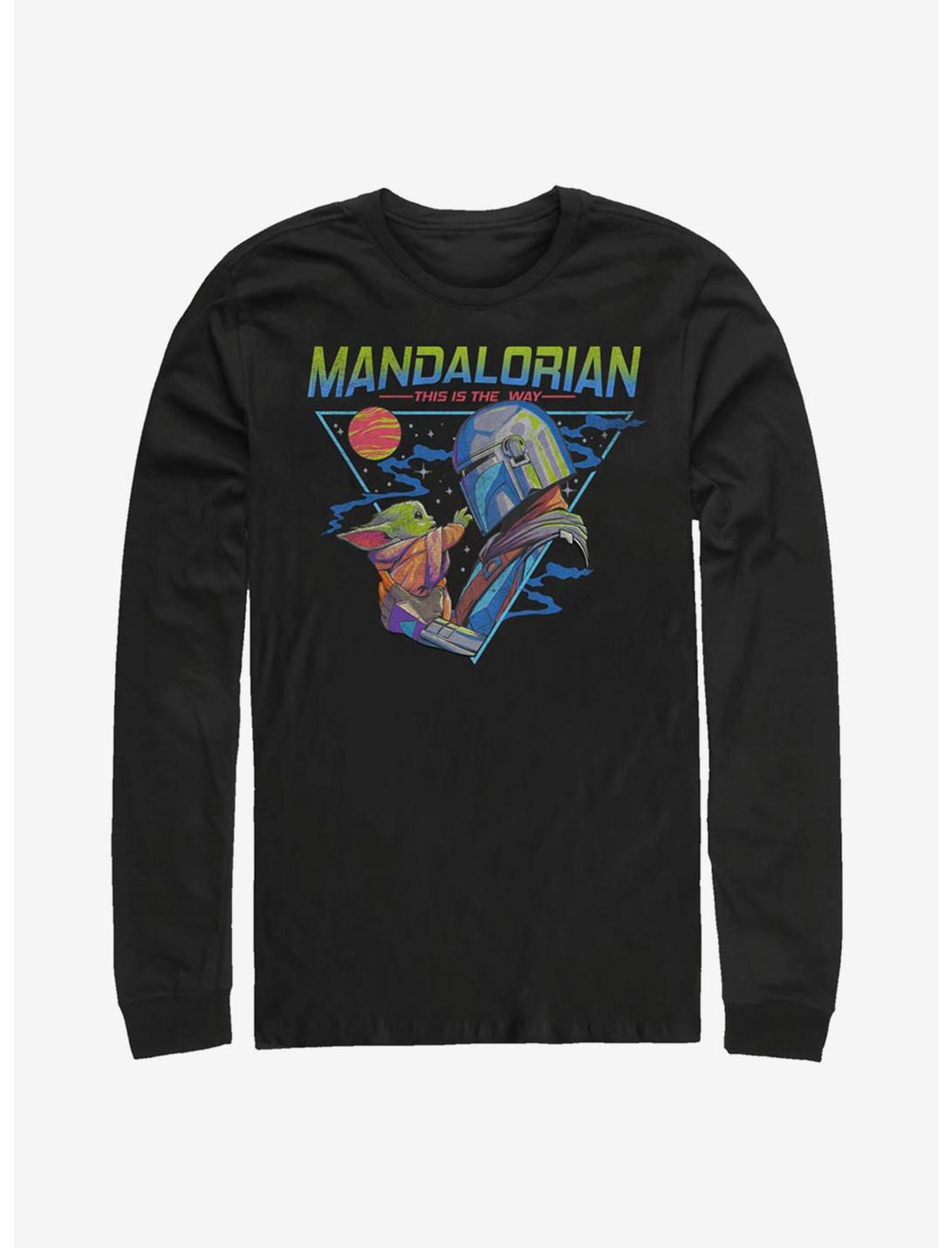 Star Wars The Mandalorian Mando And The Child Triangle T-Shirt