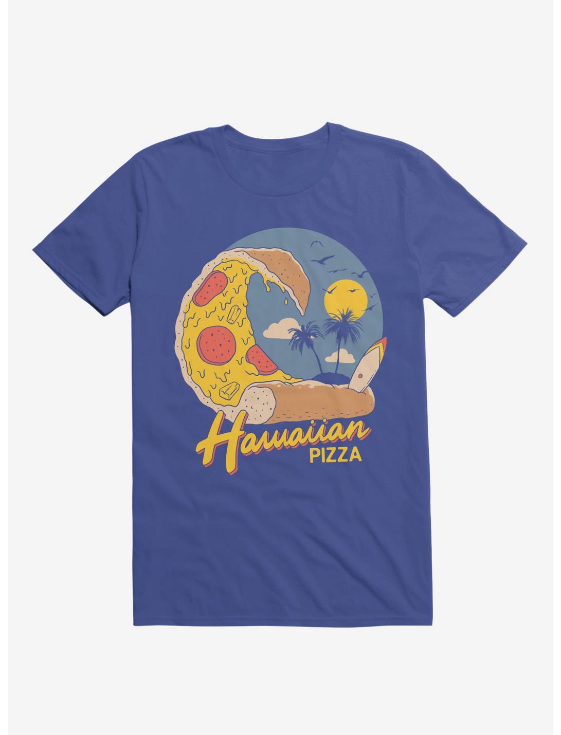 Hawaiian Pizza Royal Blue T-Shirt