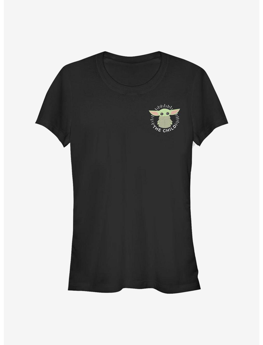 Star Wars The Mandalorian The Child Cartoon Badge Girls T-Shirt