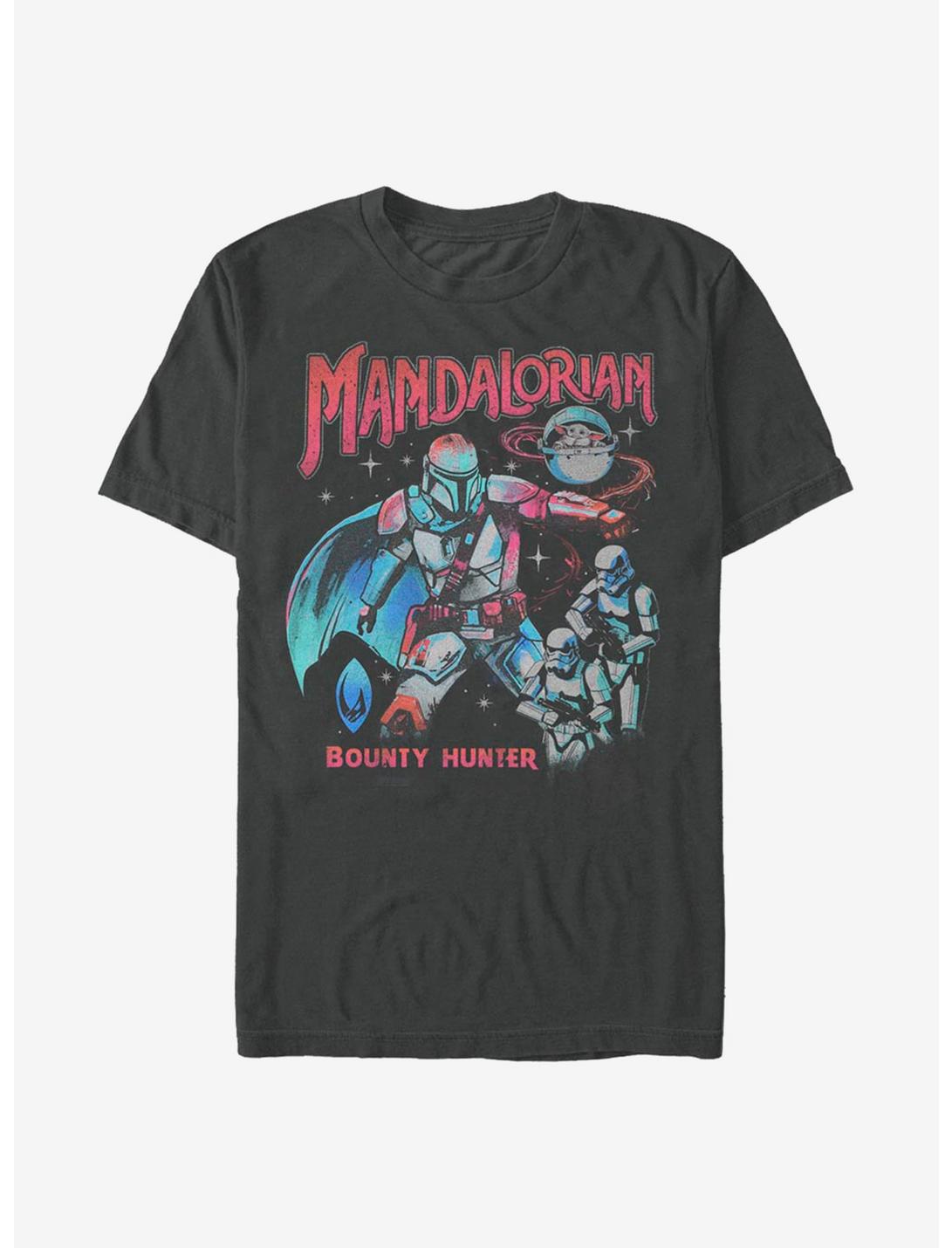 Star Wars The Mandalorian Neon Mandalorian T-Shirt