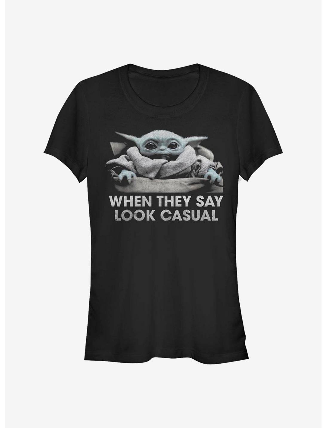 T-shirt décontracté pour filles Star Wars The Mandalorian The Child