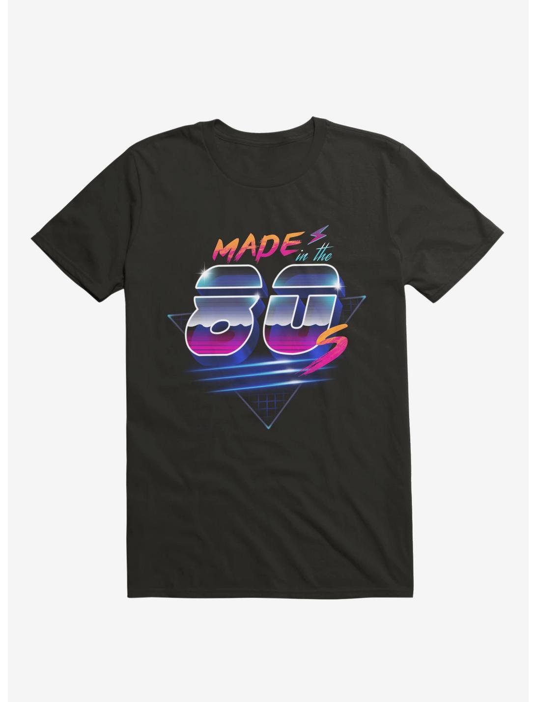 Made In The 80's Black T-Shirt