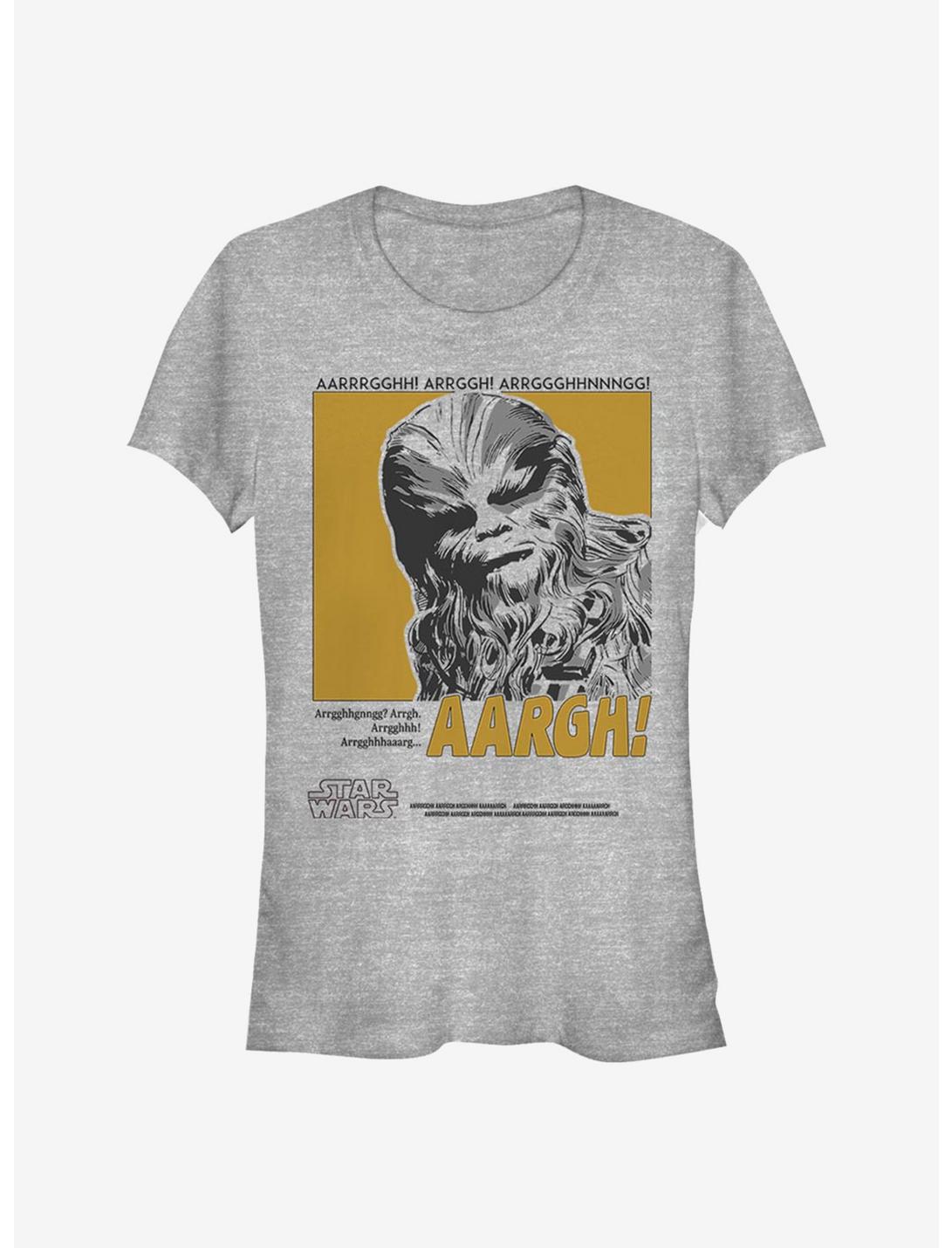 Star Wars Poster In Wookie Girls T-Shirt