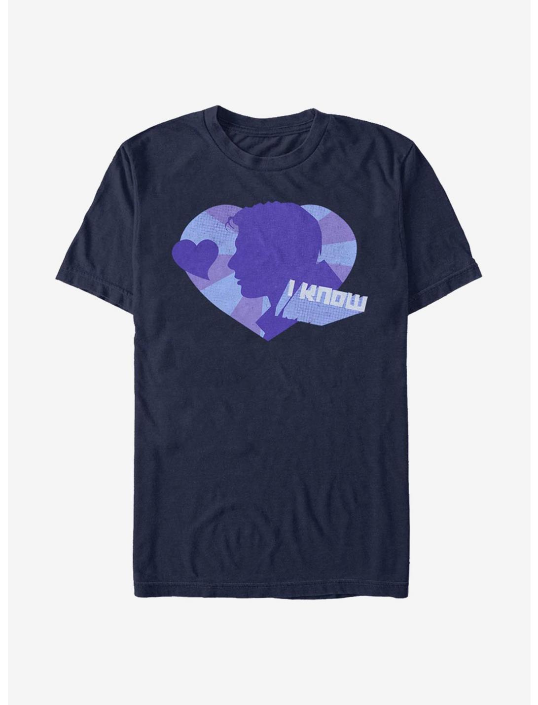 T-shirt Star Wars Je sais cœur