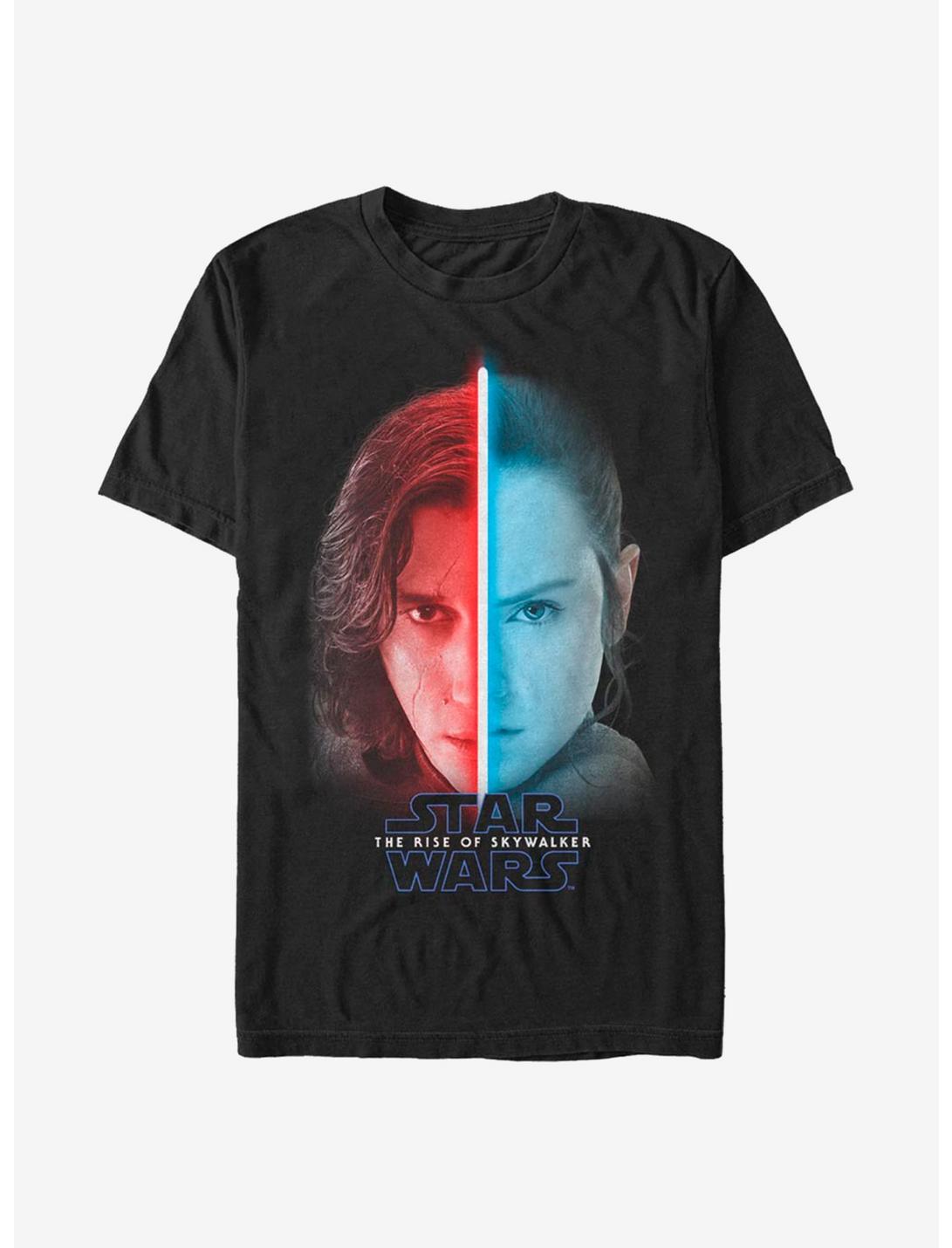 Star Wars: The Rise Of Skywalker Split Face T-Shirt