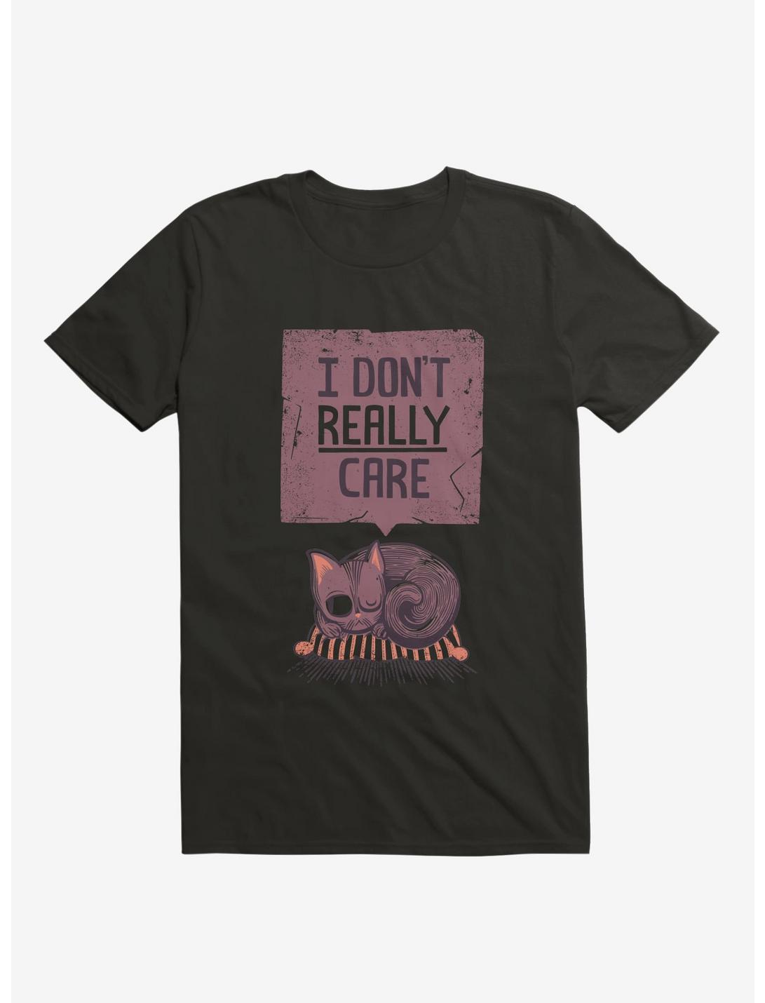 I Don't Care Cat T-Shirt