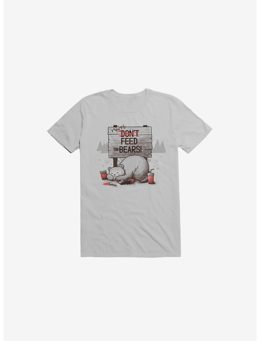 Don't Feed The Bears Ice Grey T-Shirt