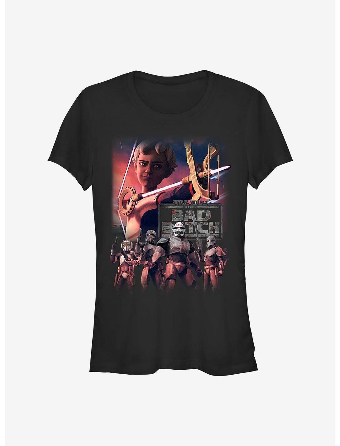Star Wars: The Bad Batch Omega Poster Girls T-Shirt