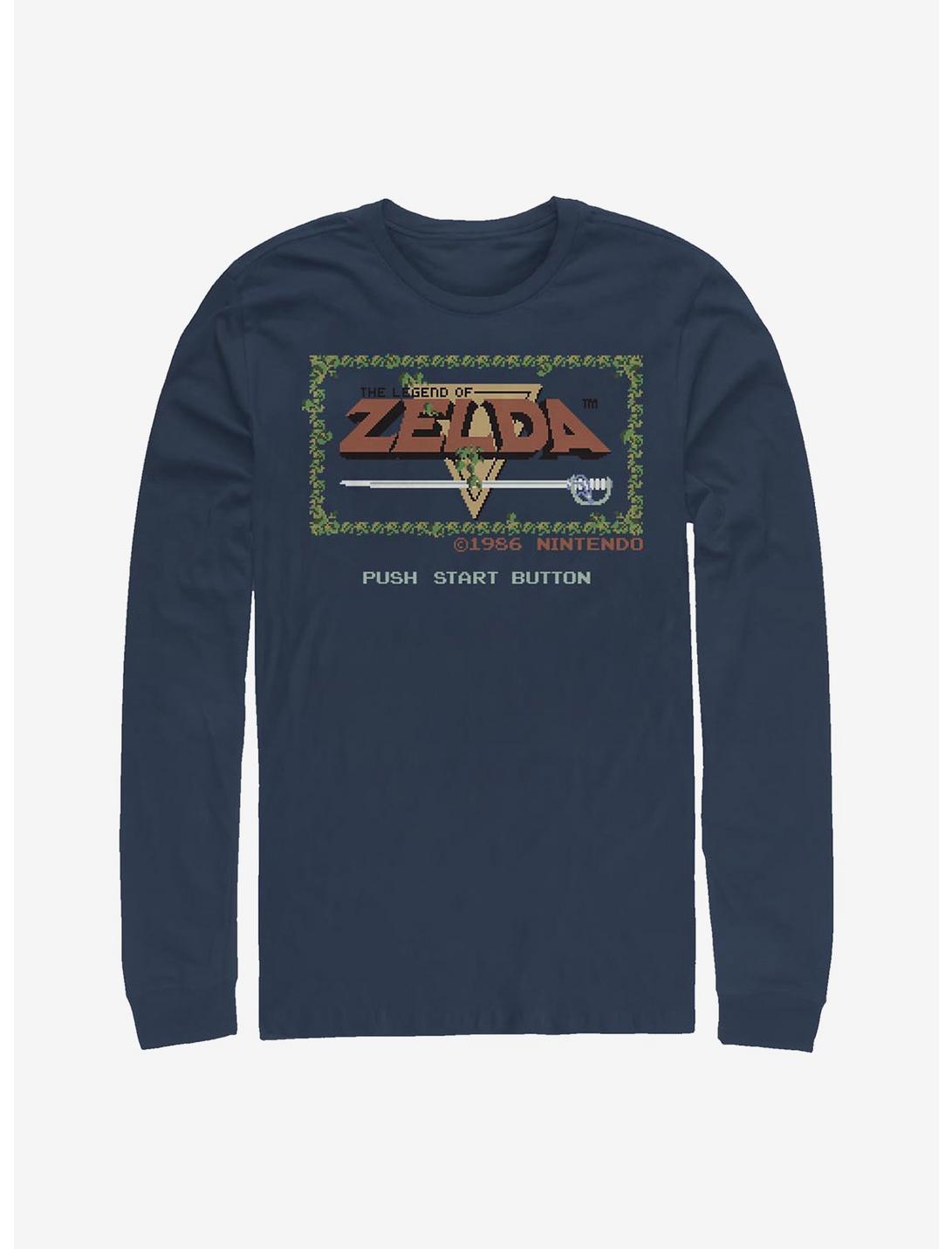 The Legend Of Zelda Pixelated Long-Sleeve T-Shirt
