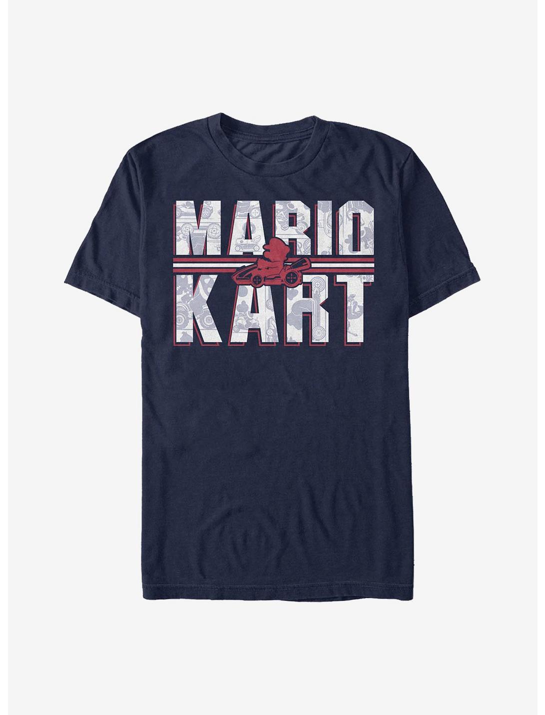 T-shirt à texte Nintendo Mario Kart
