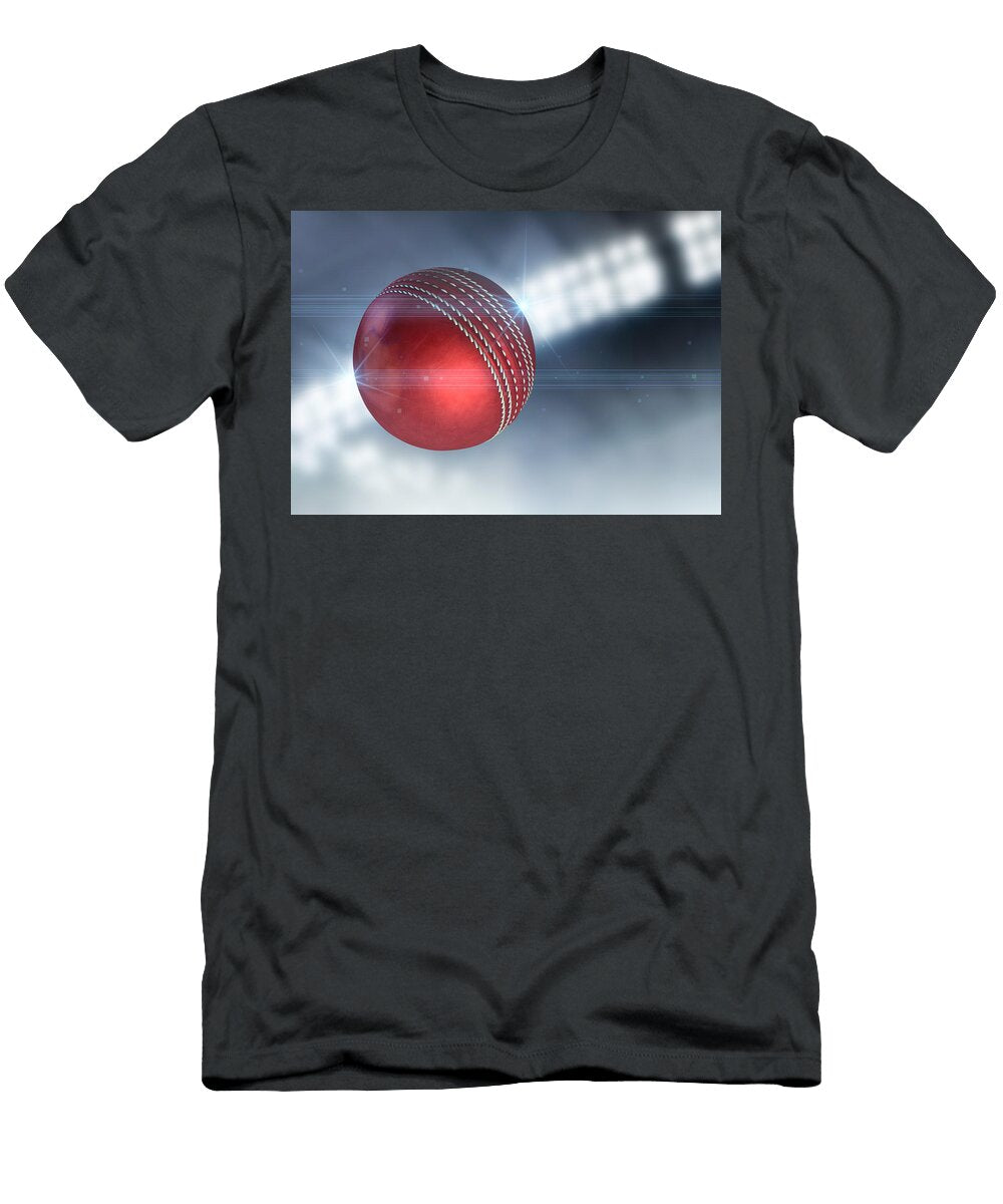 16 Ball Flying Through the Air Allan Swart T-Shirt