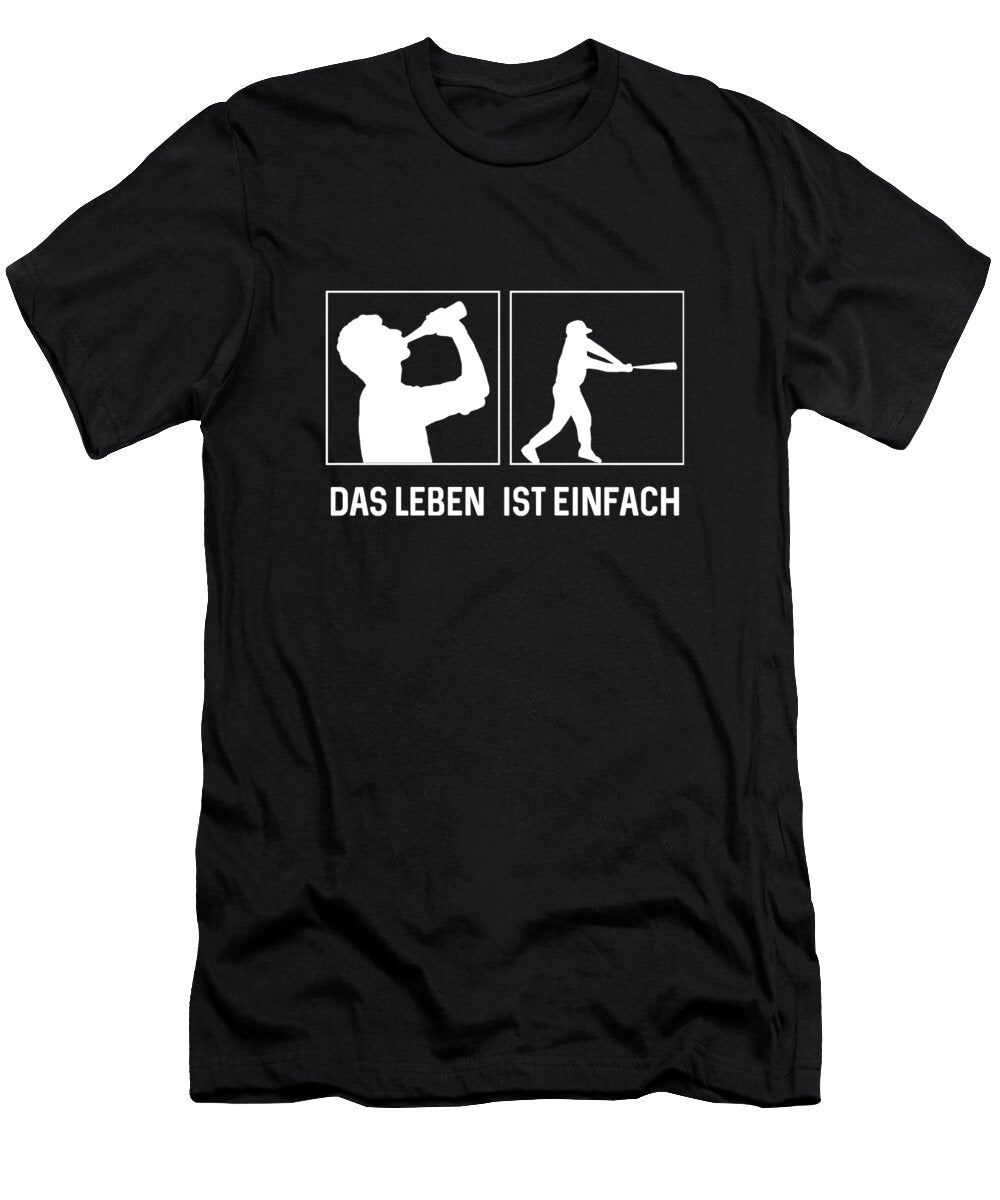 16 Funny Baseball Bat Glove Baseball Player Gift Muc Designs T-Shirt