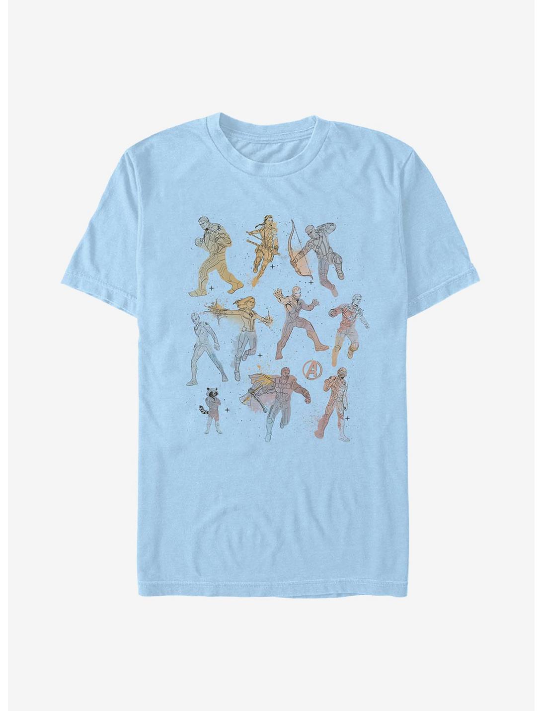 Marvel Avengers Endgame Watercolor T-Shirt