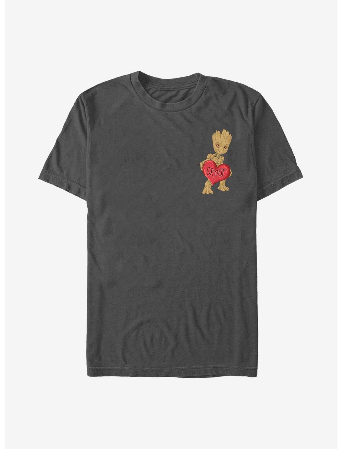 Marvel Guardians Of The Galaxy Groot Heart T-Shirt