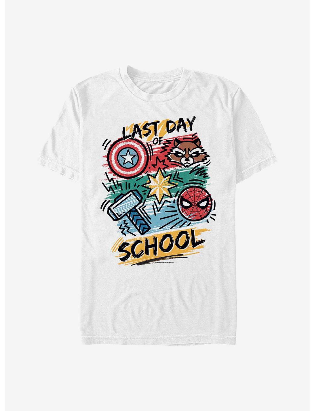 Marvel Avengers Last Day Of School T-Shirt