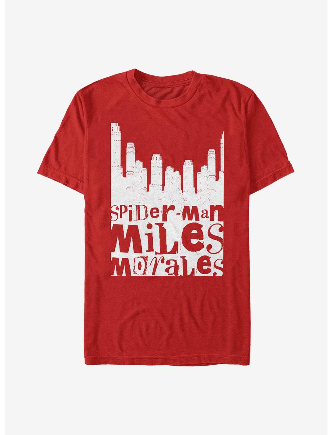Marvel Spider-Man Miles Miles Morales City T-Shirt
