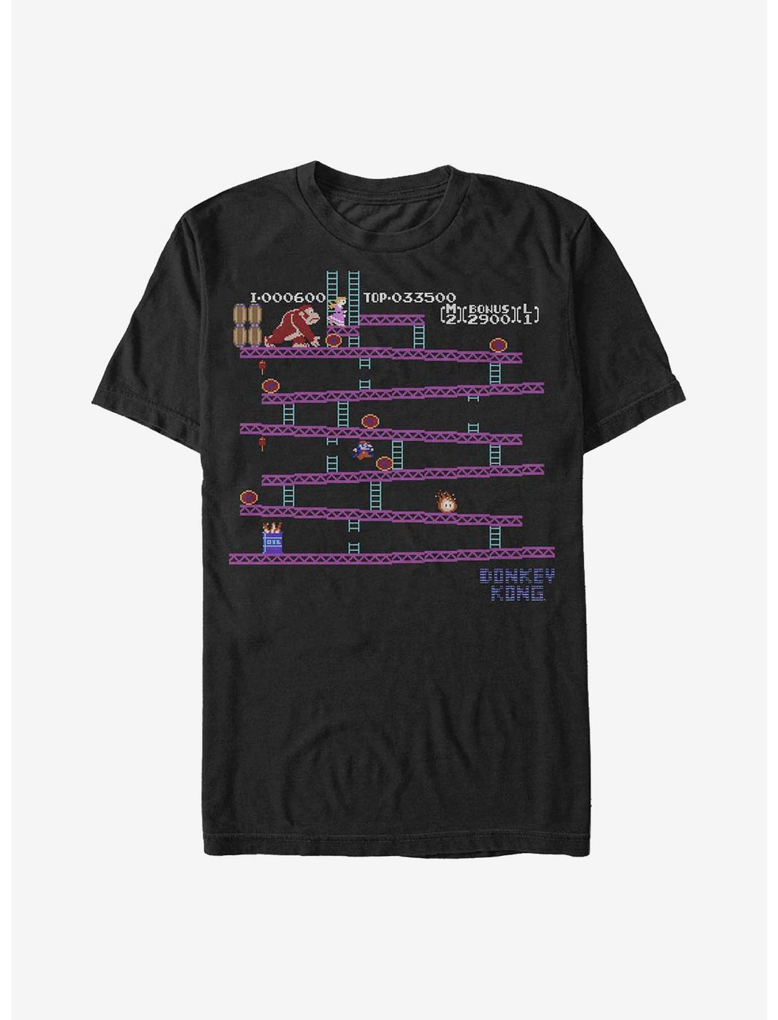T-shirt Nintendo Donkey Kong Dk Pixels