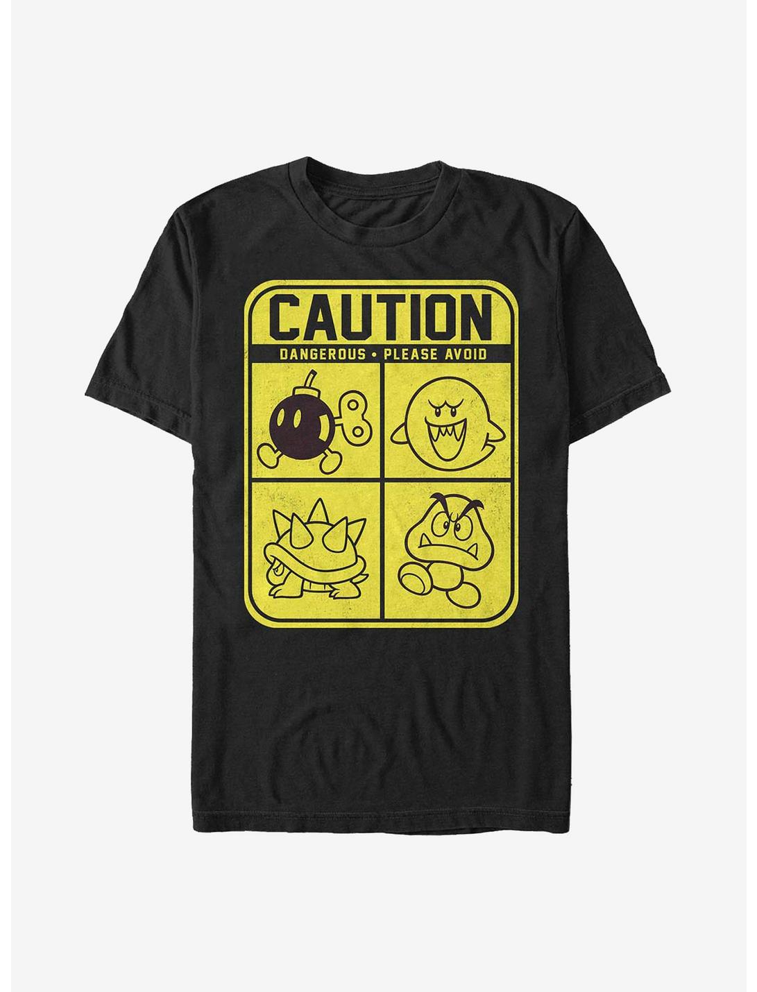 Nintendo Mario Caution T-Shirt