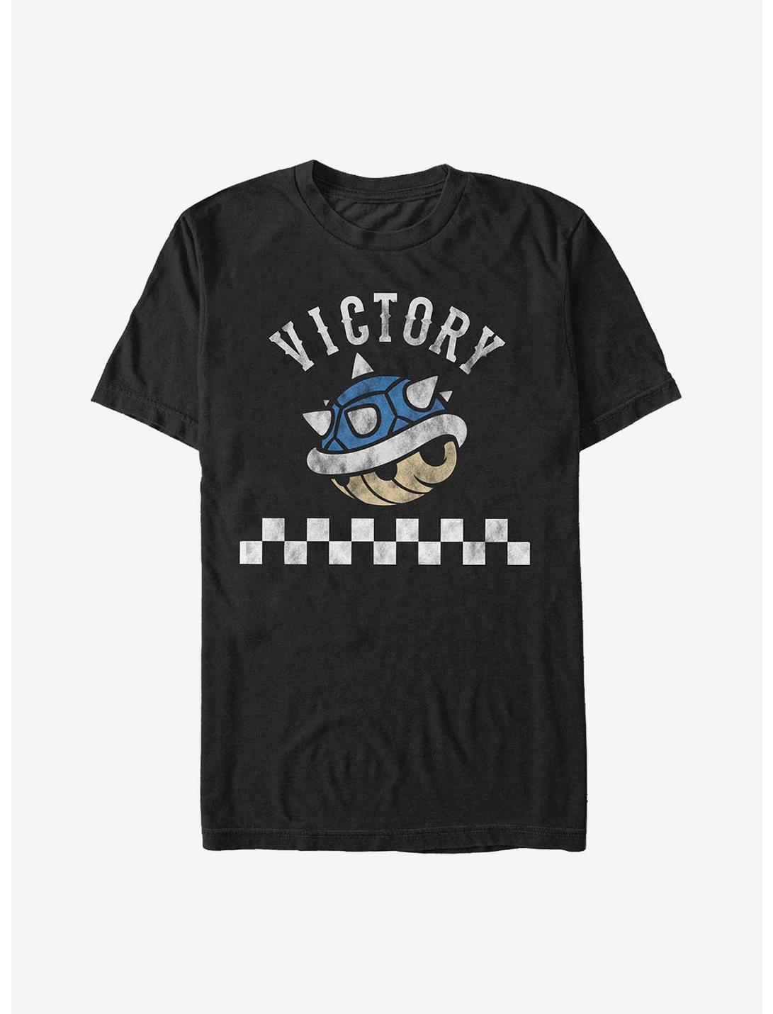 T-shirt victoire Carapace bleue de Mario Nintendo