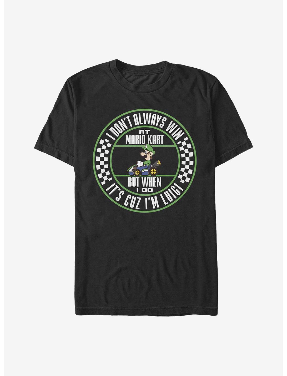 T-shirt Nintendo Mario parce que je suis Luigi