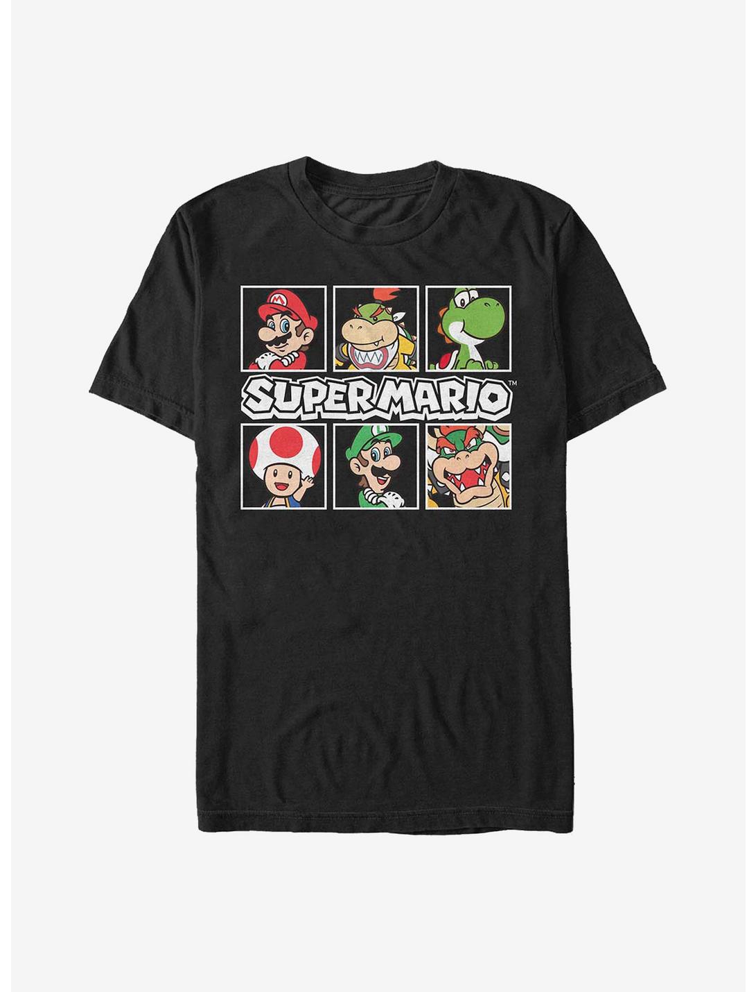 T-shirt Logos Simples Nintendo Mario