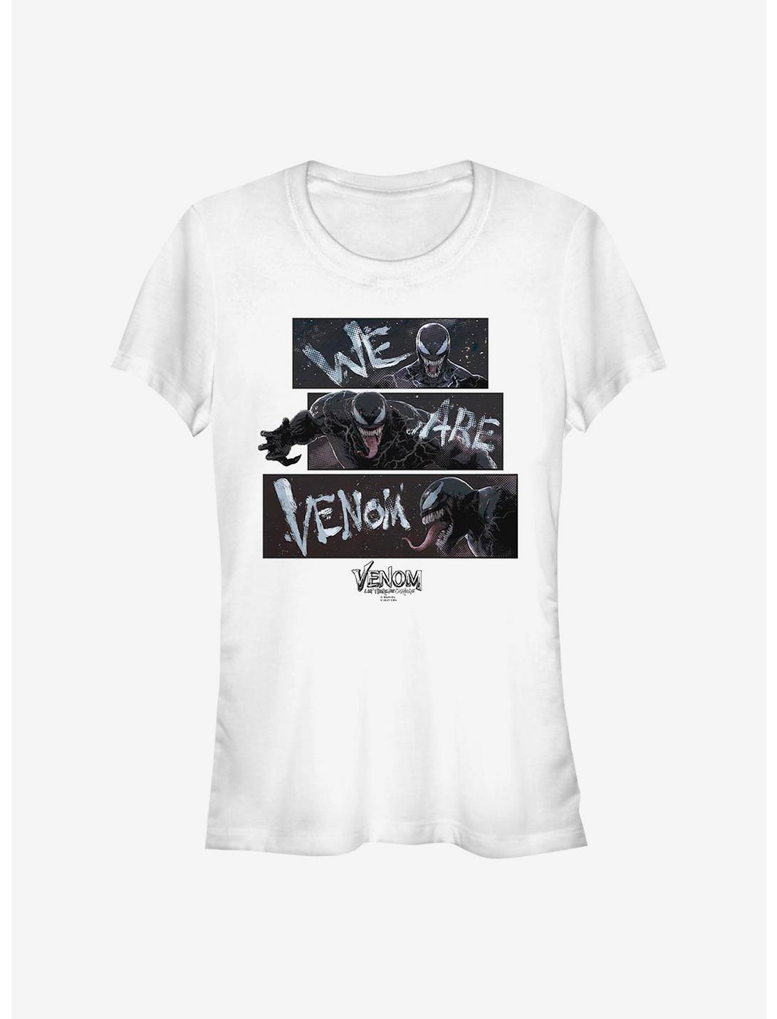 Marvel Venom Comic Panels Girls T-Shirt