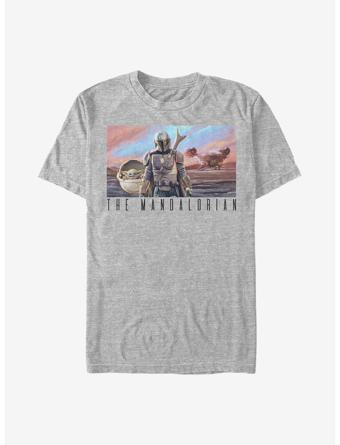 Star Wars The Mandalorian Family Postcard T-Shirt