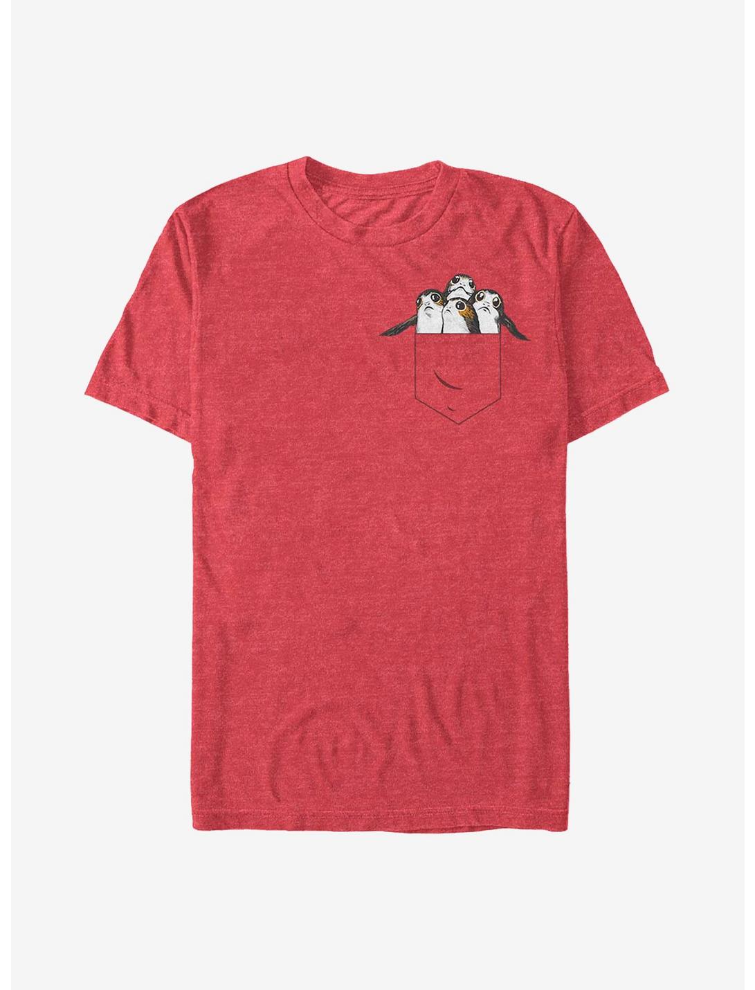 Star Wars: The Last Jedi Porgs In My Faux Pocket T-Shirt