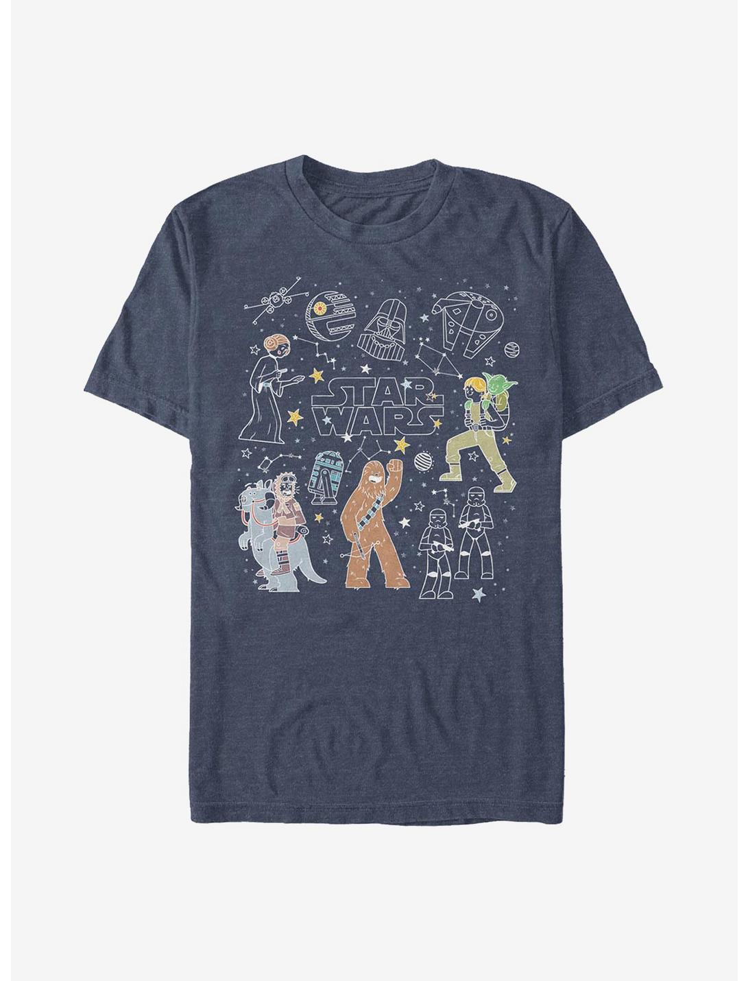 T-shirt Star Wars Céleste