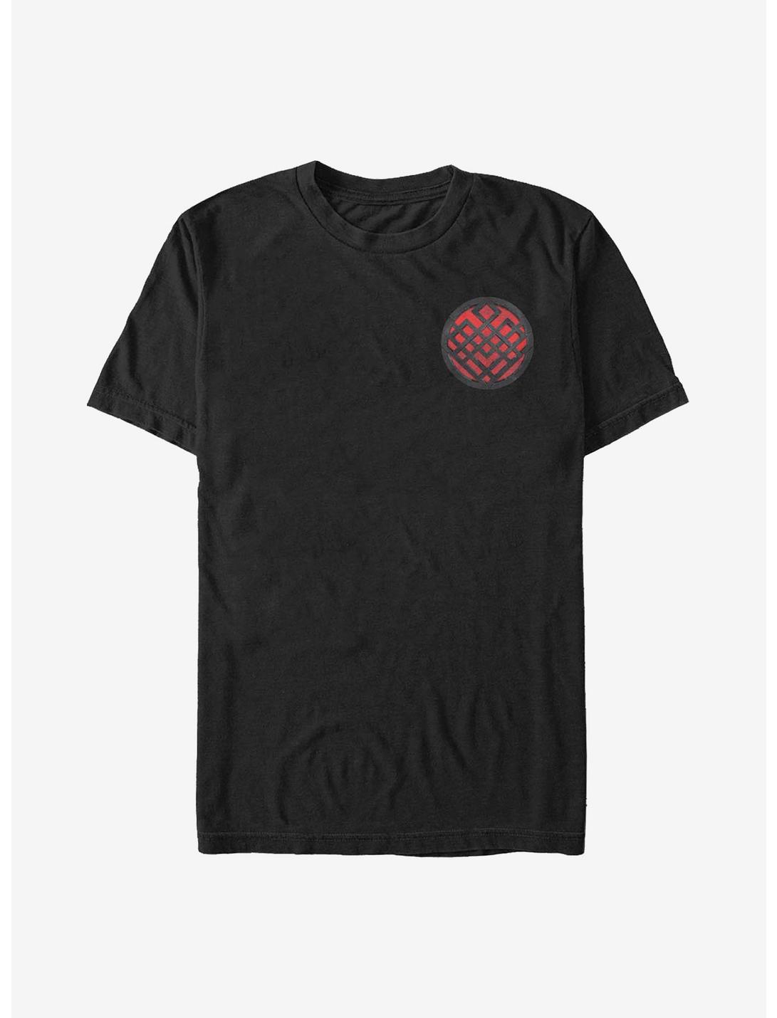 Marvel Shang-Chi And The Legend Of The Ten Rings Rendered Symbol Badge T-Shirt