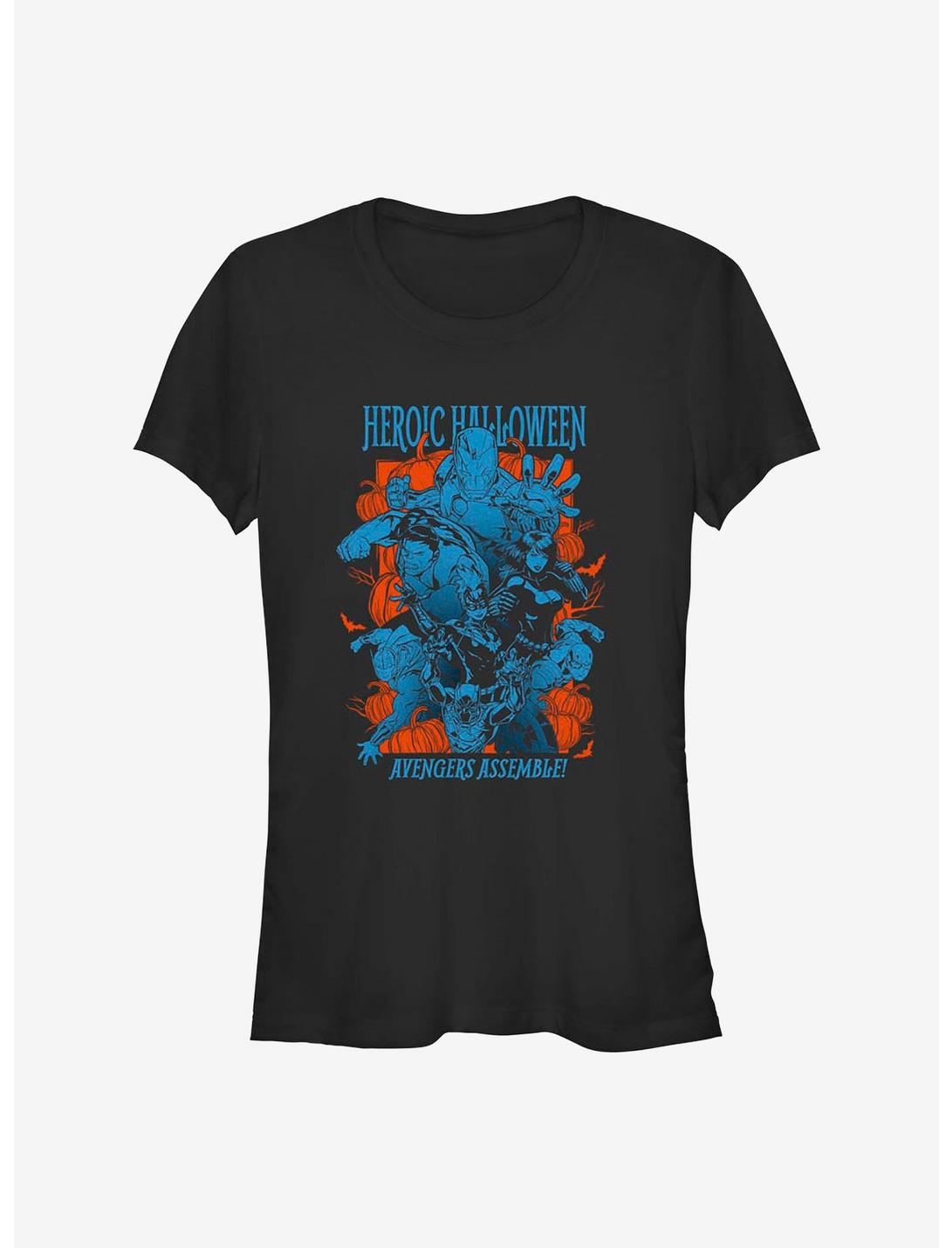 T-shirt Fille Marvel Avengers Héroïque Halloween