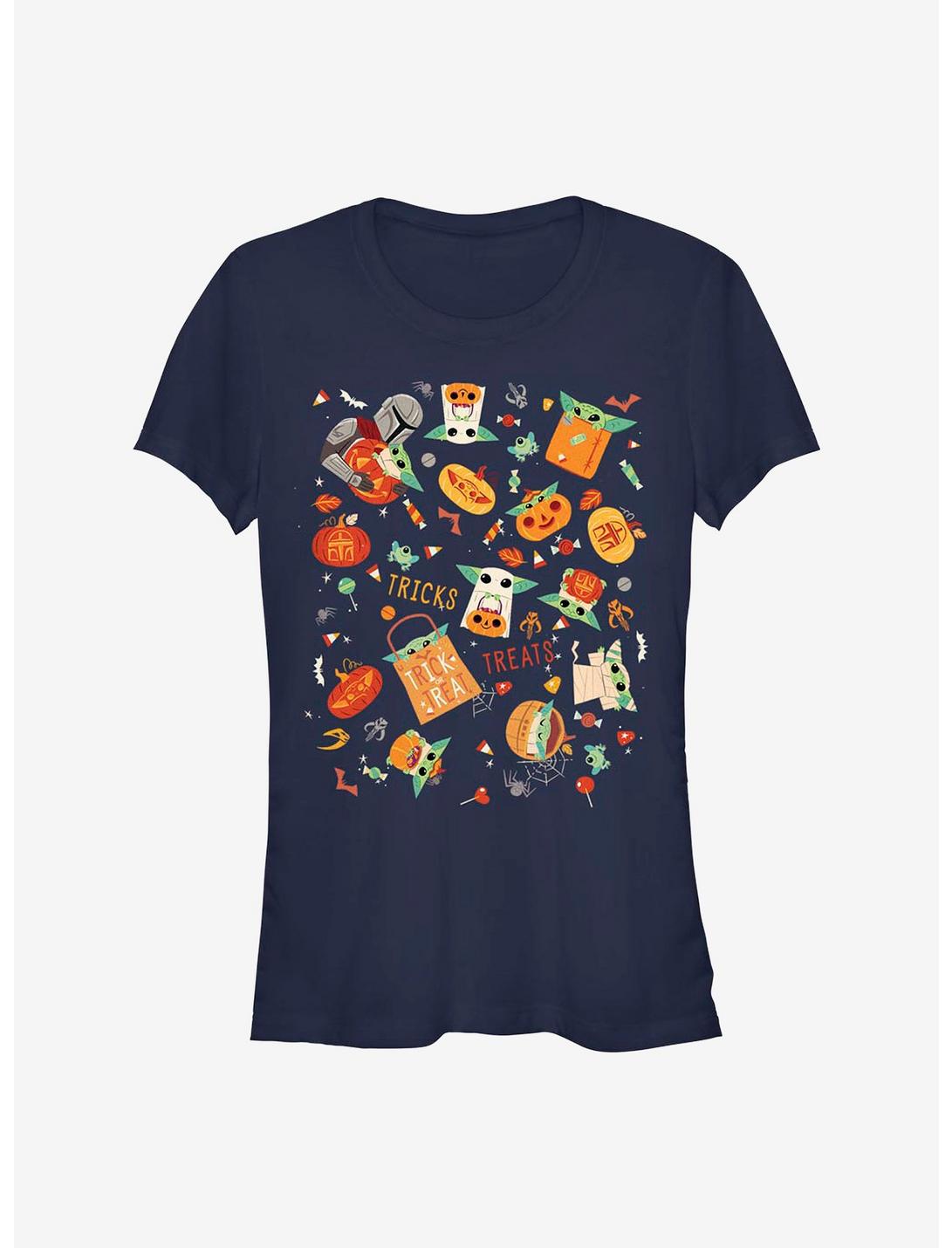 Star Wars The Mandalorian The Child Candy Hunter Girls T-Shirt