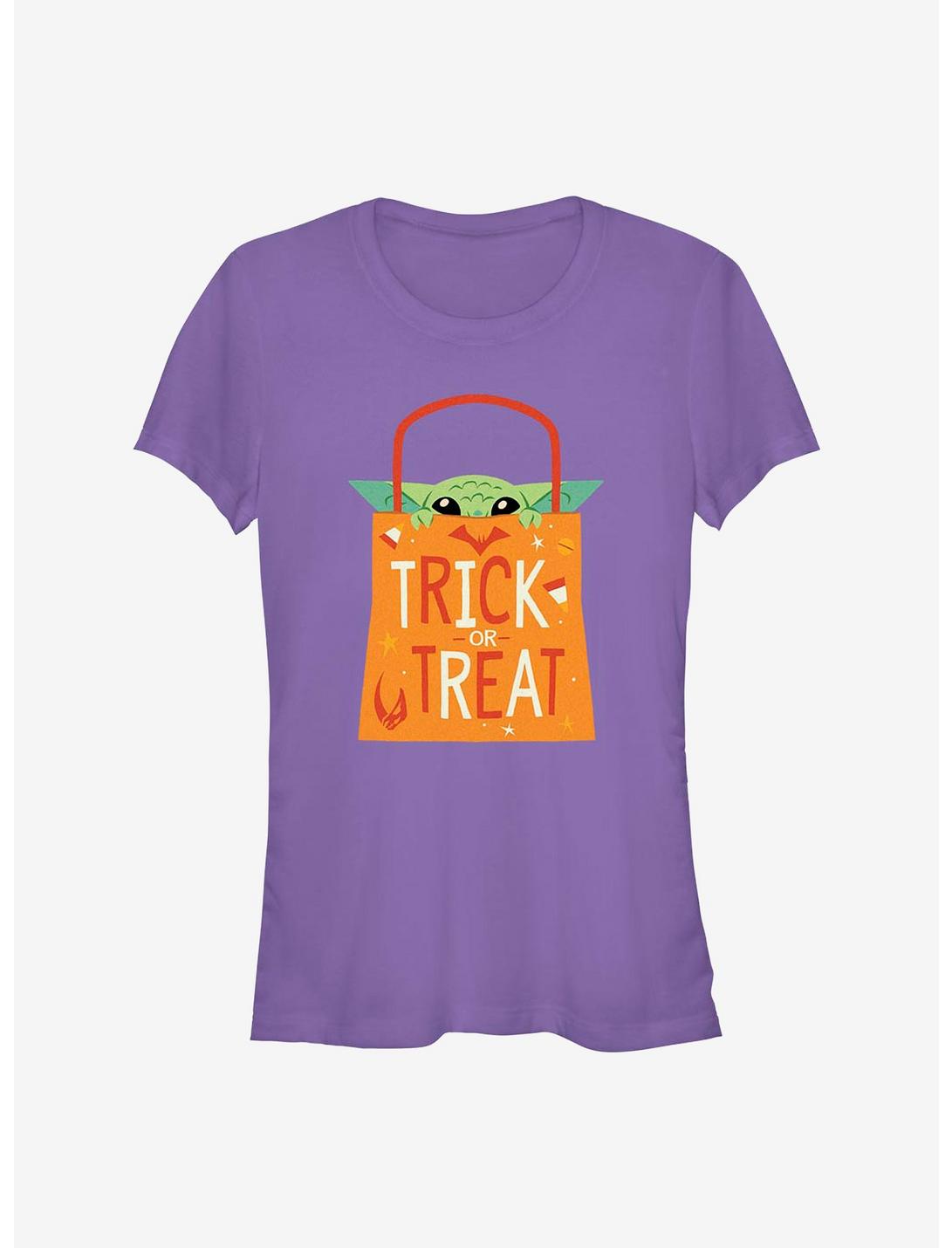 Star Wars The Mandalorian The Child Trick Or Treat Girls T-Shirt