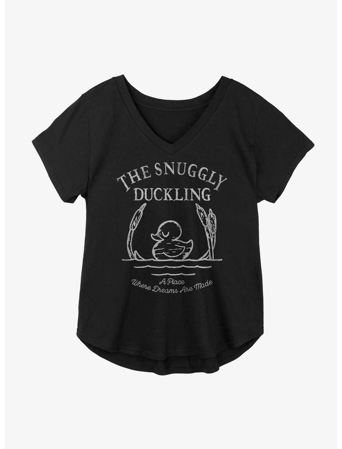 Disney Tangled The Snuggly Duckling Girls Plus Size T-Shirt