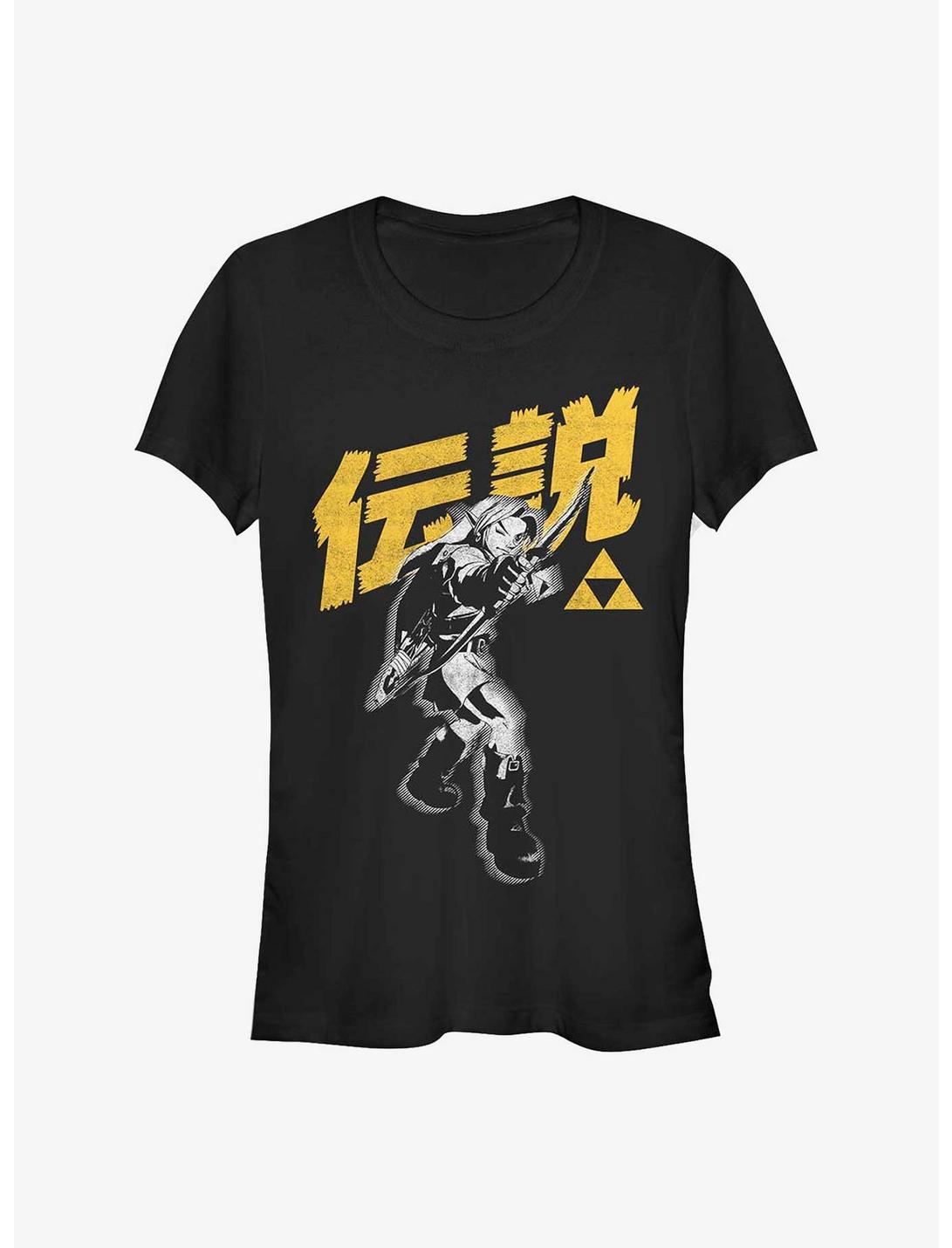 Nintendo Zelda Bow Legend Link Girls T-Shirt