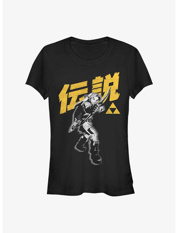 Nintendo Zelda Bow Legend Link Girls T-Shirt