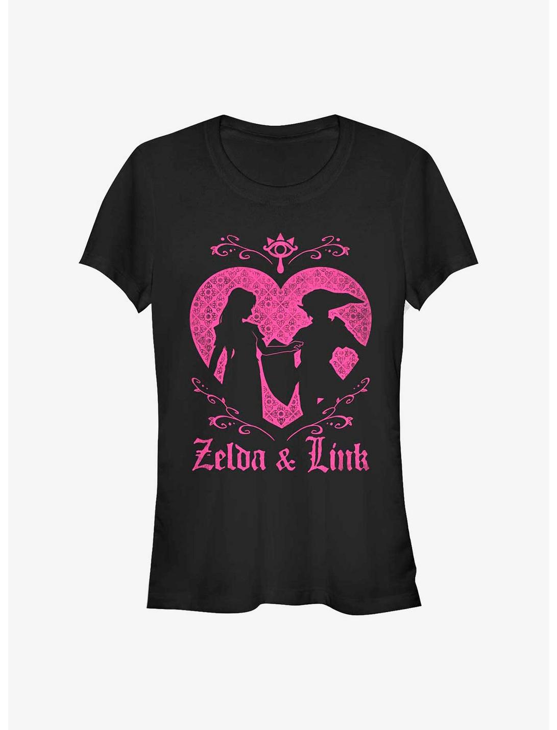 Nintendo Zelda Link And Zelda Girls T-Shirt