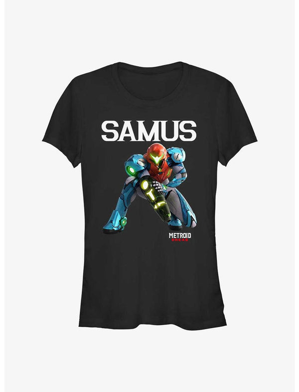 Nintendo Metroid Dread Samus Girls T-Shirt