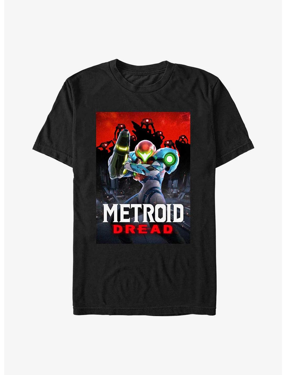 T-shirt affiche Metroid Dread de Nintendo
