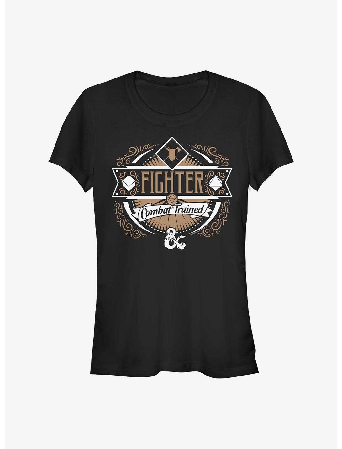 T-shirt pour Filles « Combattant Donjons et Dragons »